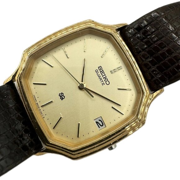 Vintage Seiko Salesman Sample 8222-5109 Men's Wristwatch Case for for Quartz - Picture 2 of 5